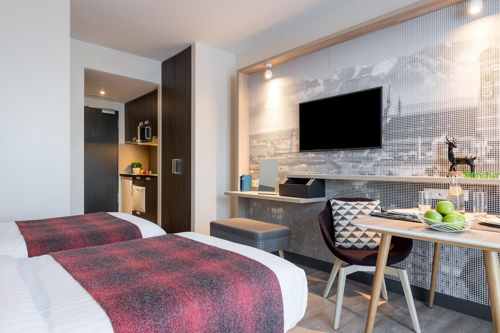 Aparthotel Citadines Arnulfpark Monaco di Baviera Esterno foto